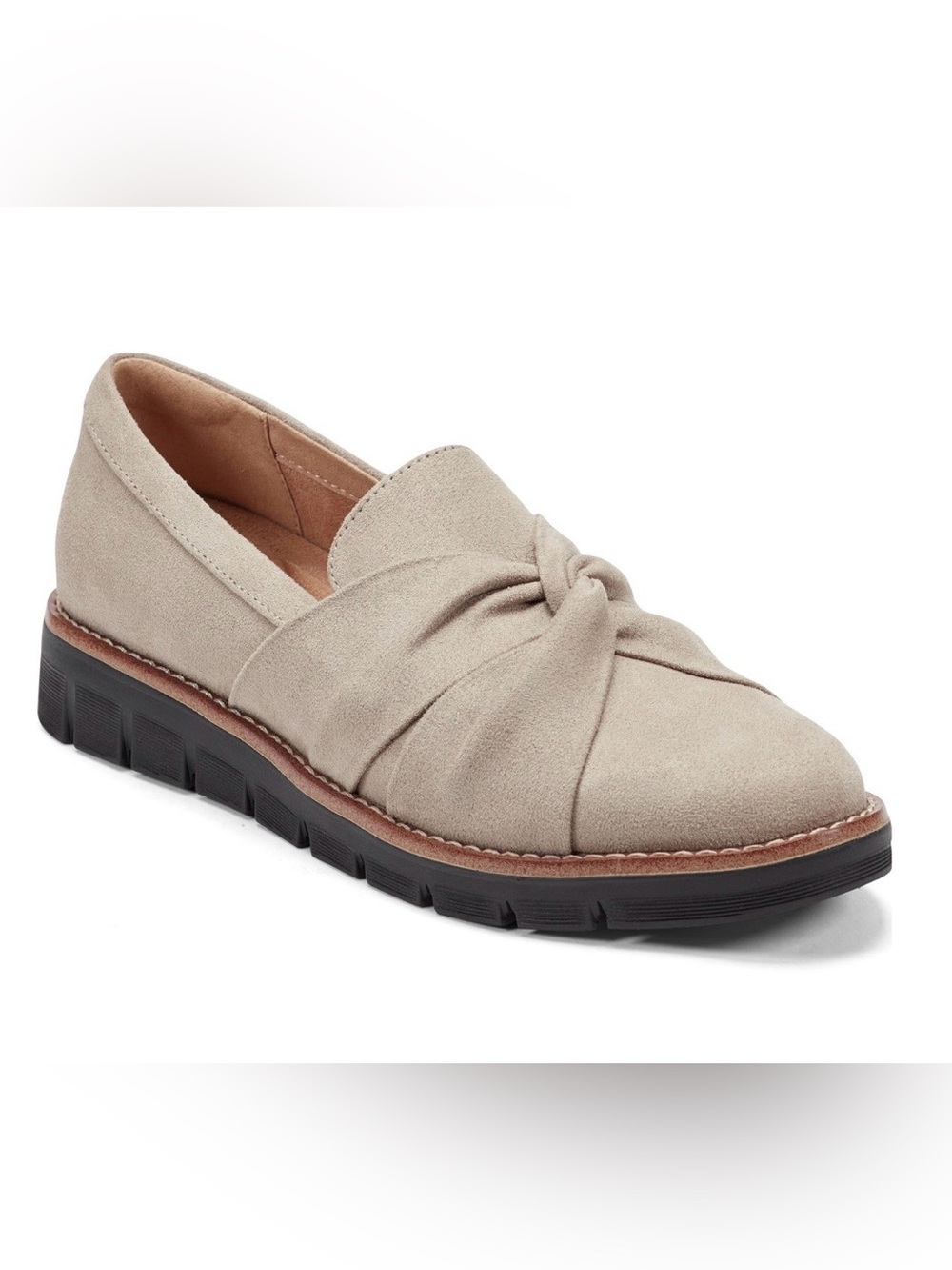 NWT - Easy Spirit Women's Vitalia eFlex Ruched Slip-On Loafers